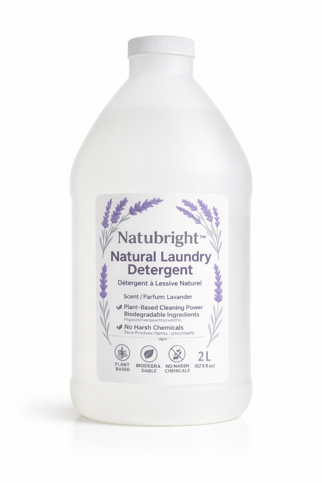 NatuBright™ Natural Laundry Detergent – Lavender (2L)